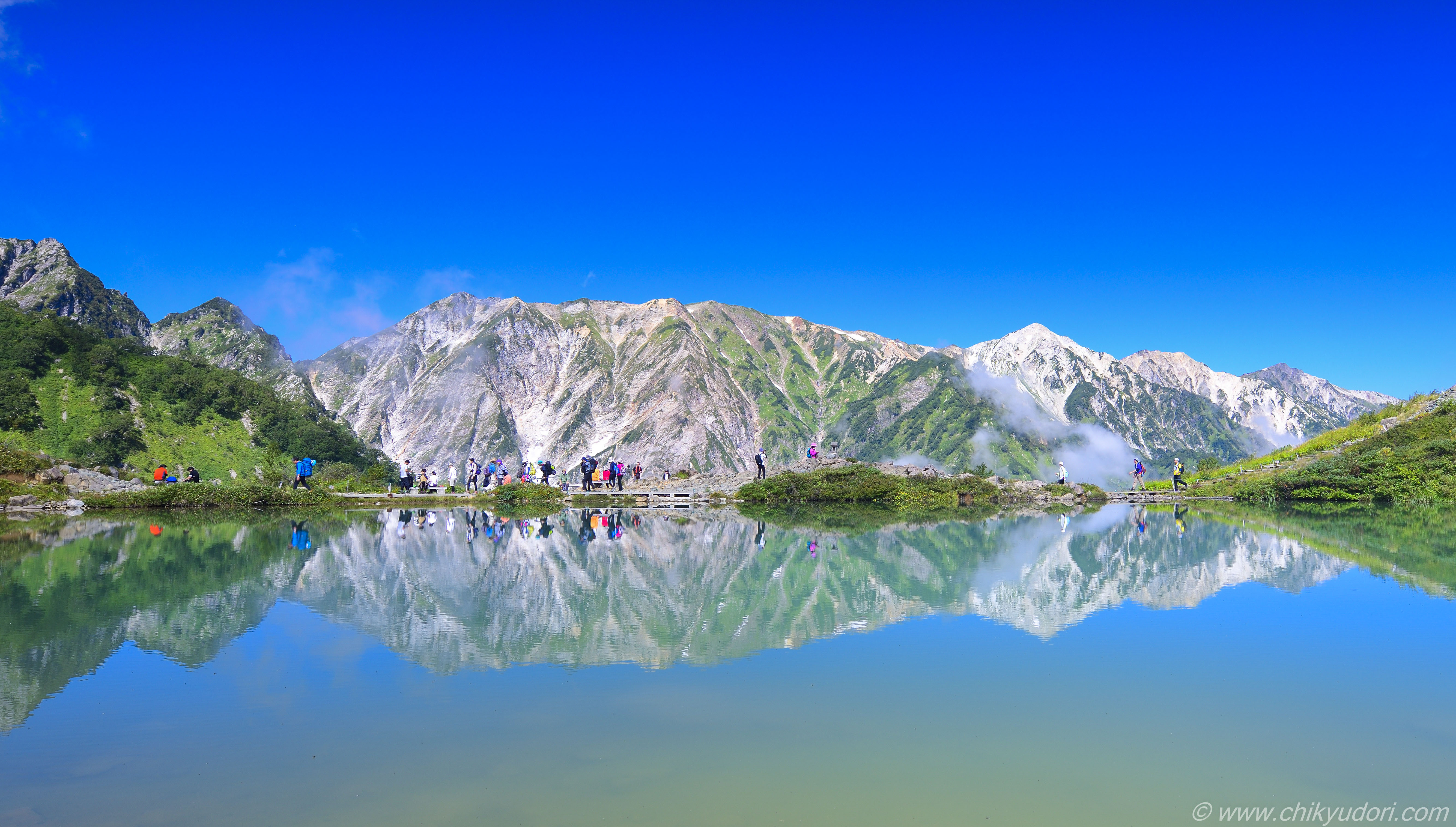 白馬三山を写す八方池の絶景と唐松岳登山 D850 4kタイムラプスと4k動画 地球の撮り方